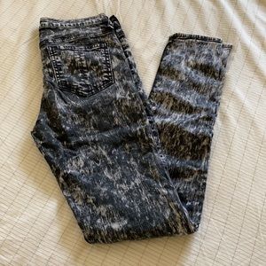 Printed Rag & Bone Jeans